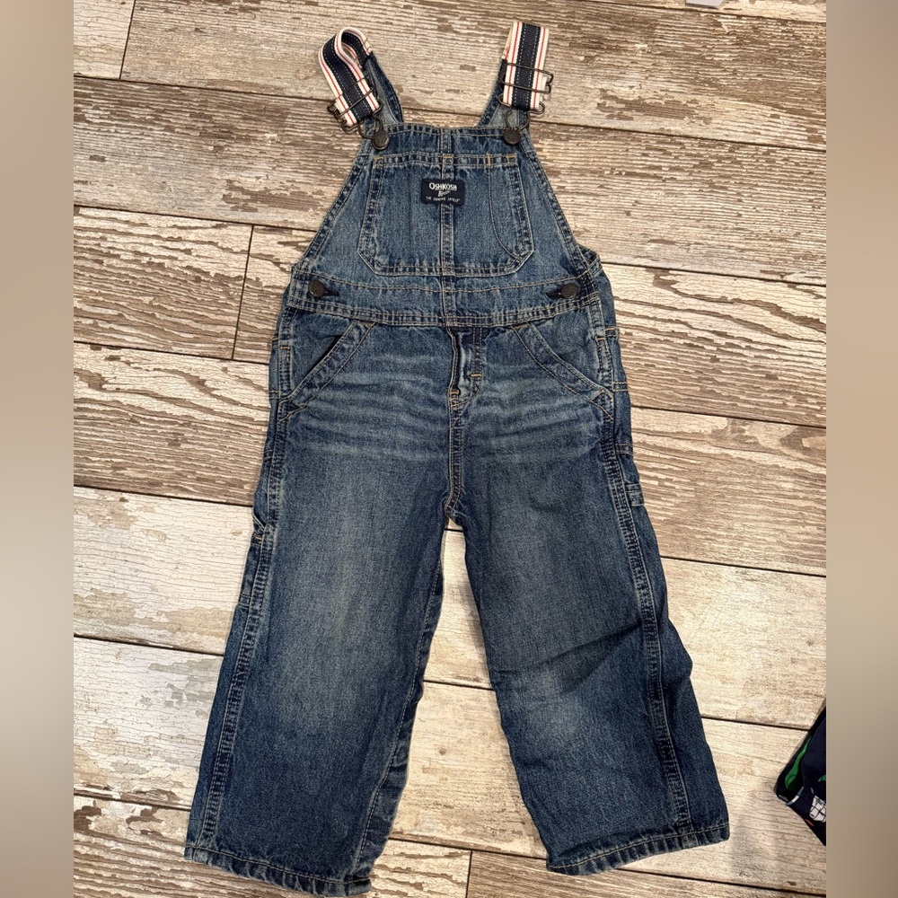 Boys Jean overalls size 24 months